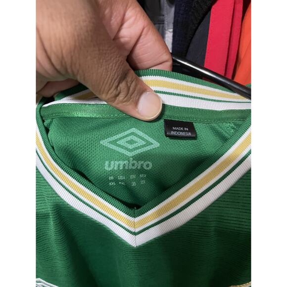 Size 2XL-IRELAND FC 2020/2021 HOME FOOTBALL JERSEY UMBRO MEN - Picture 3 of 3